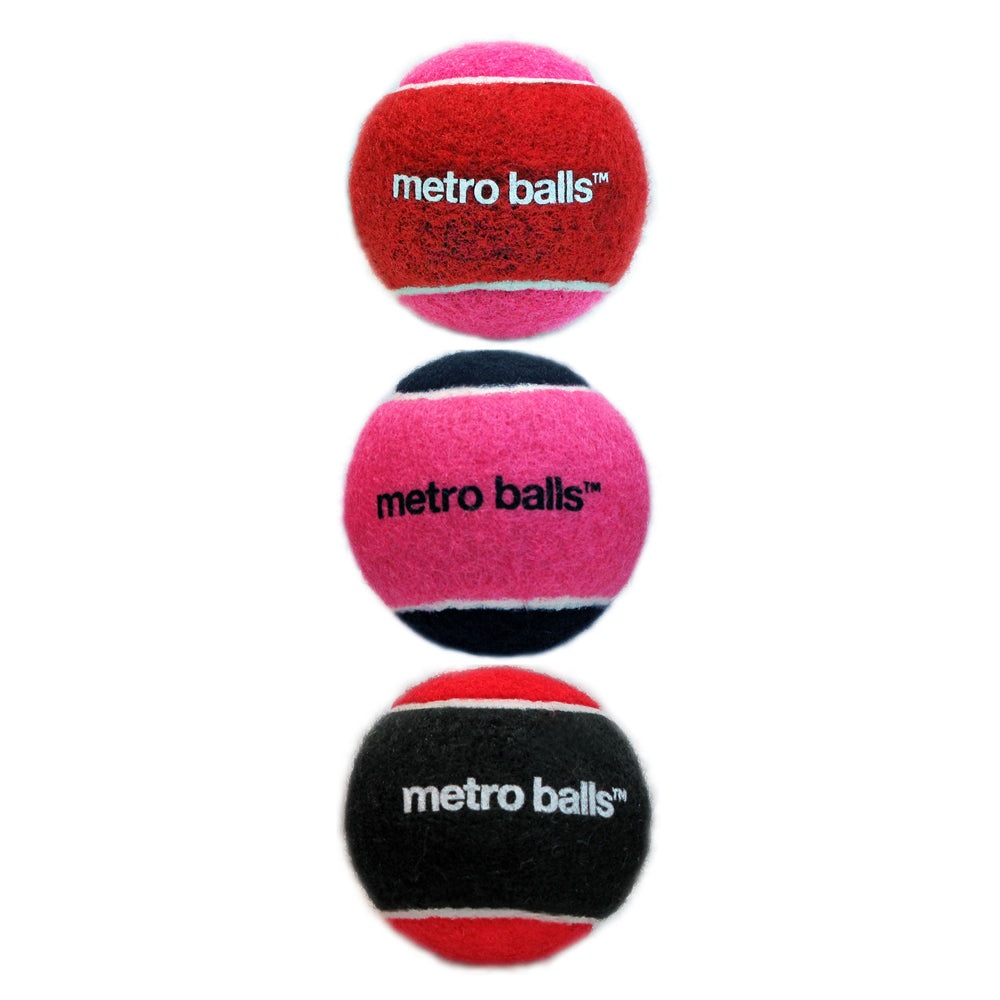 Metro Balls in Pink Colorway