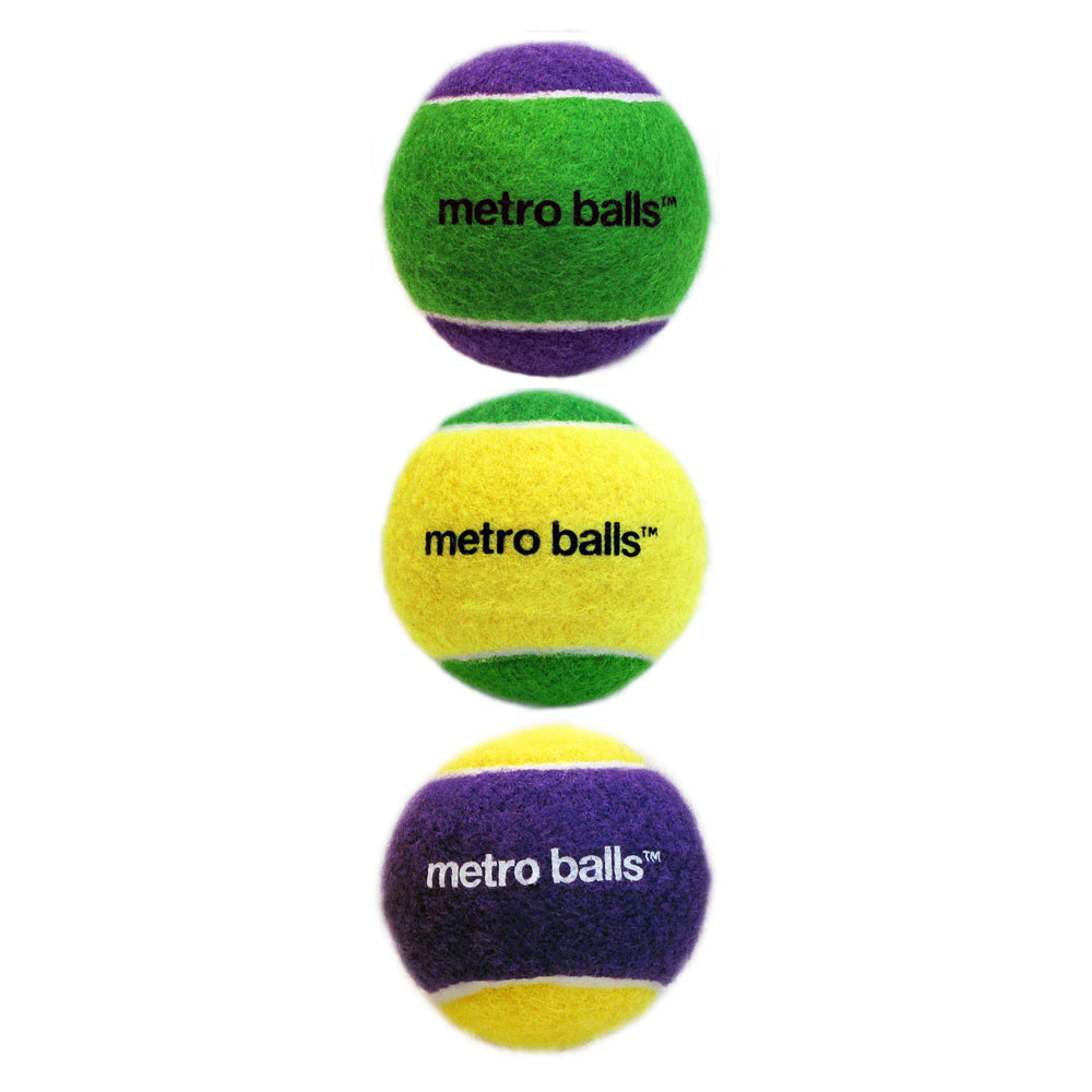 Metro Balls in Yellow colorway