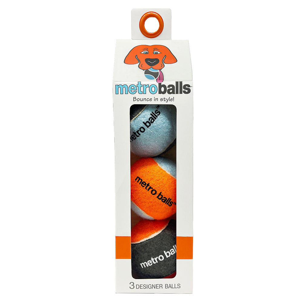 Package of Metro Balls in Orange