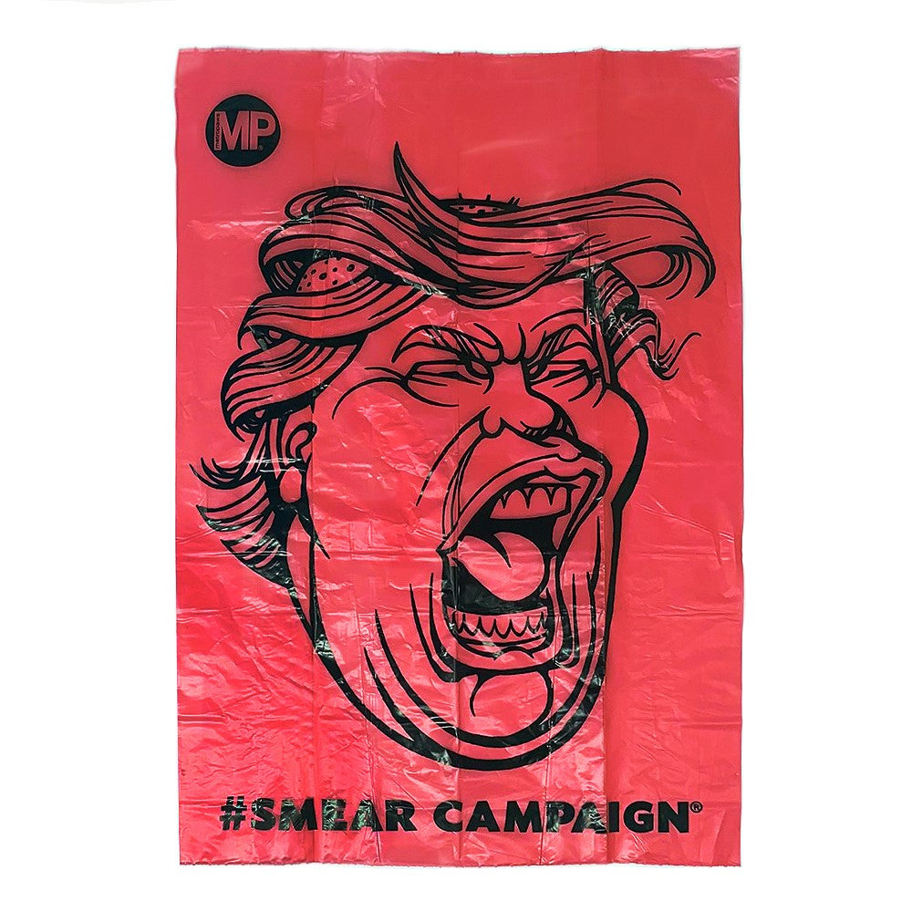 Caricature design of President Trump on Smear Campaign REPOOPLICAN Poolitical Bags